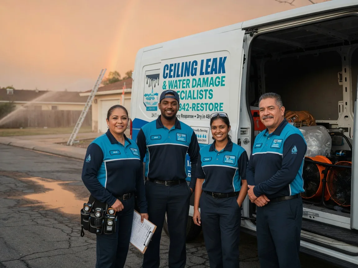 Ceiling Leak Cleanup company in Machipongo, VA