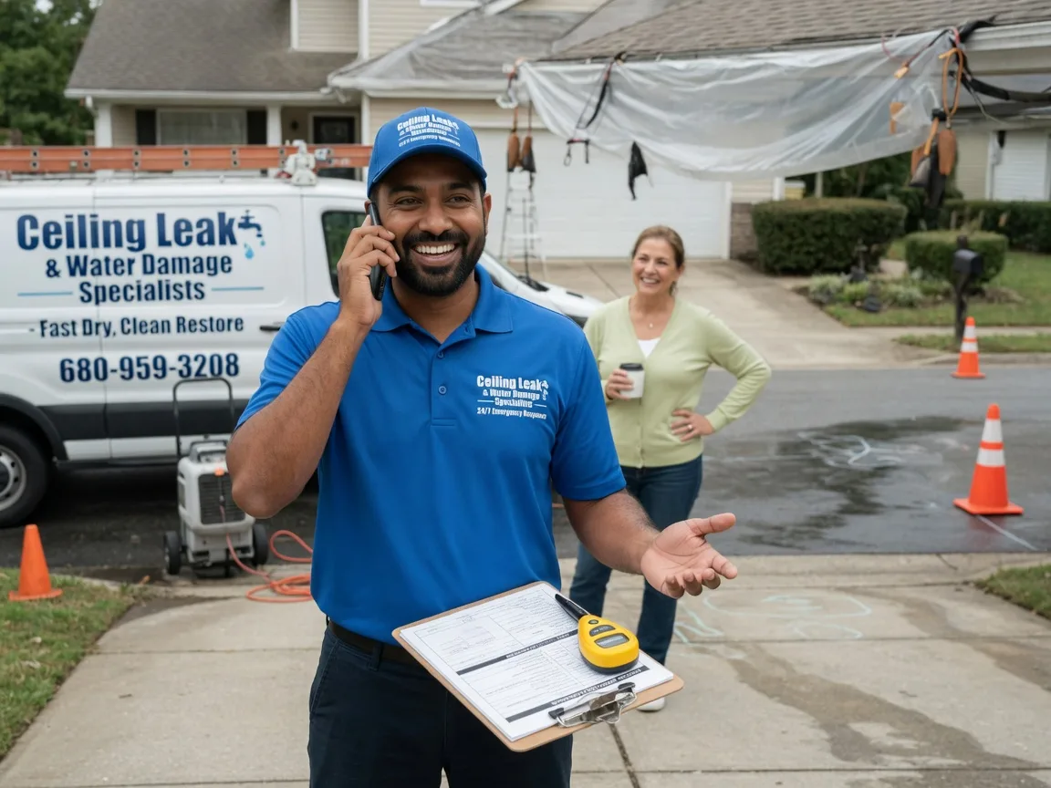 Ceiling Leak Cleanup Machipongo, VA FAQs